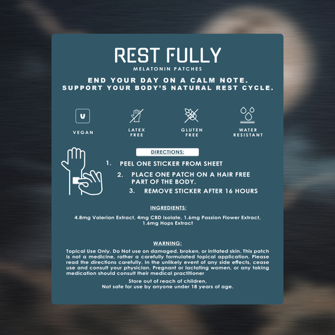 REST FULLY | MELATONIN PATCHES