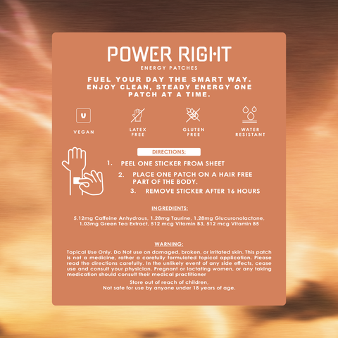 POWER BOOST | ENERGY PATCHES